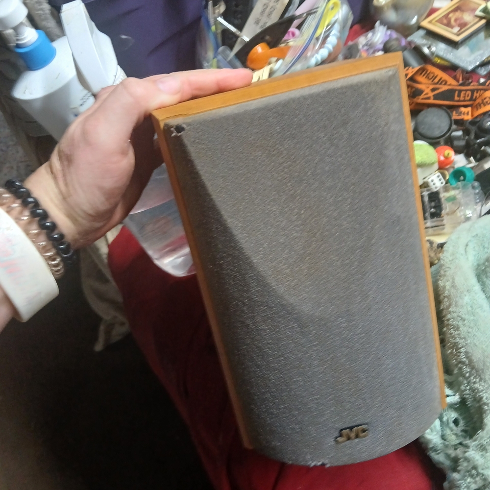 JVC Gray Bookshelf Speaker - Gray